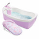 حوض استحمام للأطفال بفقاعات دوارة ليل لاكشريس بسعة 2 لتر - وردي image number 1